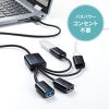 USB-3H436BK / USB3.2 Gen1+USB2.0 コンボハブ（4ポート）