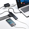 USB-3H703BK 急速充電ポート付きUSB3.0ハブ(7ポート・ブラック) USB-3H703BK / 急速充電ポート付きUSB3.0ハブ(7ポート・ブラック)