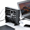 USB-3H705BK ケーブル収納BOX付き7ポートUSB3.0ハブ USB-3H705BK / ケーブル収納BOX付き7ポートUSB3.0ハブ