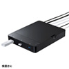 USB-3H705BK ケーブル収納BOX付き7ポートUSB3.0ハブ USB-3H705BK / ケーブル収納BOX付き7ポートUSB3.0ハブ