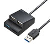 USB-3HC315BKN USB3.2Gen1+USB2.0コンボハブ カードリーダー付き USB-3HC315BKN / USB3.2Gen1+USB2.0コンボハブ カードリーダー付き