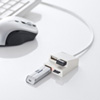 USB-3HC315W USB3.0+USB2.0コンボハブ カードリーダー付き(ホワイト) USB-3HC315W / USB3.0+USB2.0コンボハブ カードリーダー付き(ホワイト)