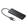 USB-3HC316BK USB3.1+USB2.0コンボハブ(カードリーダー付き・ブラック) USB-3HC316BK / USB3.1+USB2.0コンボハブ(カードリーダー付き・ブラック)