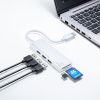 USB-3HC316WN USB3.1+2.0コンボハブ カードリーダー付き(ホワイト) USB-3HC316WN / USB3.1+2.0コンボハブ カードリーダー付き(ホワイト)