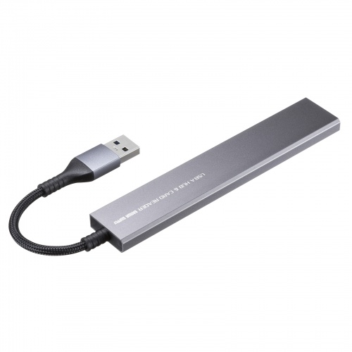 USB-3HC320MS / USB 5Gbps 3ポート スリム ハブ（カードリーダー付き・USB A接続）