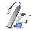 USB-3HC320MS USB 5Gbps 3ポート スリム ハブ(カードリーダー付き・USB A接続) USB-3HC320MS / USB 5Gbps 3ポート スリム ハブ(カードリーダー付き・USB A接続)