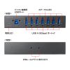 USB-3HFA07T 産業用USB 5Gbpsハブ(7ポート・ー40℃対応) USB-3HFA07T / 産業用USB 5Gbpsハブ(7ポート・ー40℃対応)