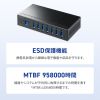 USB-3HFA07 産業用USB 5Gbpsハブ(7ポート) USB-3HFA07 / 産業用USB 5Gbpsハブ(7ポート)