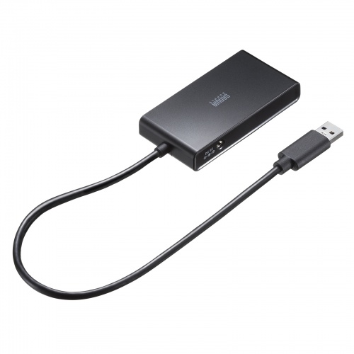 USB-3HLS8BK / USBハブ付き 2.5ギガビットLANアダプタ（USB A接続）