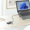 USB-3HLS8BK USBハブ付き 2.5ギガビットLANアダプタ USB-3HLS8BK / USBハブ付き 2.5ギガビットLANアダプタ