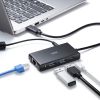 USB-3HLS8BK USBハブ付き 2.5ギガビットLANアダプタ USB-3HLS8BK / USBハブ付き 2.5ギガビットLANアダプタ