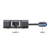 USB-3HLS8BK USBハブ付き 2.5ギガビットLANアダプタ USB-3HLS8BK / USBハブ付き 2.5ギガビットLANアダプタ