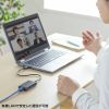 USB-3HLS8BK USBハブ付き 2.5ギガビットLANアダプタ USB-3HLS8BK / USBハブ付き 2.5ギガビットLANアダプタ