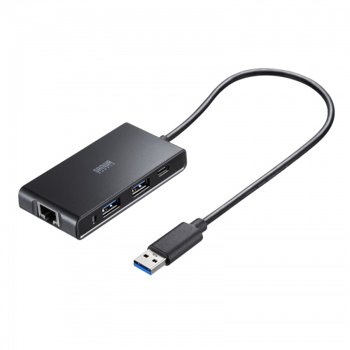 USB-3TCLS8BK【USB Type-Cハブ付き 2.5ギガビットLANアダプタ（USB