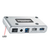 USB-3HMS3S PC・タブレット両用USB3.0ハブ(シルバー) USB-3HMS3S / PC・タブレット両用USB3.0ハブ(シルバー)