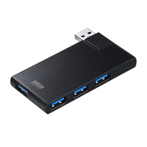 USB-3HSC1BK / USB3.0 4ポートハブ(ブラック)