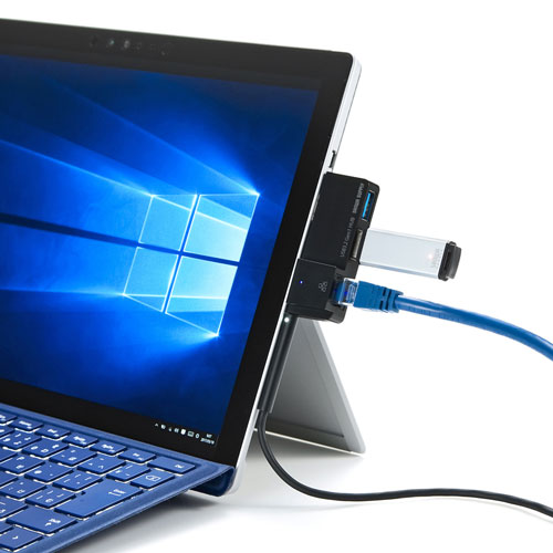 USB-3HSS2BK2 / Surface Pro用 USB3.2 Gen1ハブ