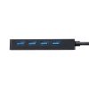 USB-3HTV433BK HDD接続対応 USB3.2 Gen1 4ポートハブ USB-3HTV433BK / HDD接続対応 USB3.2 Gen1 4ポートハブ