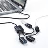 USB-3TC436BK USB3.2 Gen1+USB2.0 Type-Cコンボハブ(4ポート) USB-3TC436BK / USB3.2 Gen1+USB2.0 Type-Cコンボハブ(4ポート)