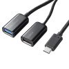 USB-3TC436BK USB3.2 Gen1+USB2.0 Type-Cコンボハブ(4ポート) USB-3TC436BK / USB3.2 Gen1+USB2.0 Type-Cコンボハブ(4ポート)