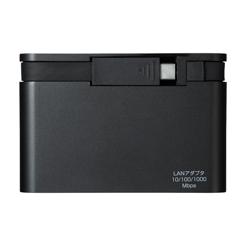 USB-3TCH10BK / 有線LANアダプタ付きUSB　Type-Cハブ