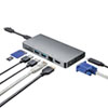 USB-3TCH13S2 USB Type-C ドッキングハブ(VGA・HDMI・LANポート・カードリーダー搭載) USB-3TCH13S2 / USB Type-C ドッキングハブ(VGA・HDMI・LANポート・カードリーダー搭載)