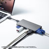 USB-3TCH13S2 USB Type-C ドッキングハブ(VGA・HDMI・LANポート・カードリーダー搭載) USB-3TCH13S2 / USB Type-C ドッキングハブ(VGA・HDMI・LANポート・カードリーダー搭載)