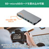 USB-3TCH13S2 USB Type-C ドッキングハブ(VGA・HDMI・LANポート・カードリーダー搭載) USB-3TCH13S2 / USB Type-C ドッキングハブ(VGA・HDMI・LANポート・カードリーダー搭載)
