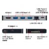 USB-3TCH14S2 / USB Type-C ドッキングハブ（HDMI・LANポート・カードリーダー搭載）