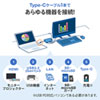 USB-3TCH14S2 USB Type-C ドッキングハブ(HDMI・LANポート・カードリーダー搭載) USB-3TCH14S2 / USB Type-C ドッキングハブ(HDMI・LANポート・カードリーダー搭載)