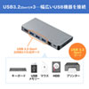 USB-3TCH14S2 / USB Type-C ドッキングハブ（HDMI・LANポート・カードリーダー搭載）