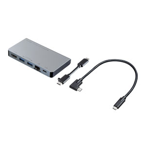 USB-3TCH15S2 / USB Type-C ドッキングハブ(HDMI・LANポート搭載)