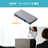 USB-3TCH15S2 USB Type-C ドッキングハブ(HDMI・LANポート搭載) USB-3TCH15S2 / USB Type-C ドッキングハブ(HDMI・LANポート搭載)
