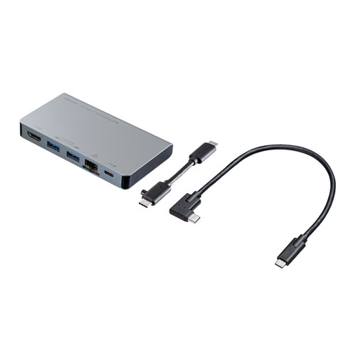 USB-3TCH15S2 / USB Type-C ドッキングハブ（HDMI・LANポート搭載）