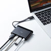 USB-3TCH16BK USB Type-Cドッキングハブ USB-3TCH16BK / USB Type-Cドッキングハブ