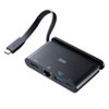 USB-3TCH16BK USB Type-Cドッキングハブ USB-3TCH16BK / USB Type-Cドッキングハブ