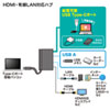 USB-3TCH16BK USB Type-Cドッキングハブ USB-3TCH16BK / USB Type-Cドッキングハブ