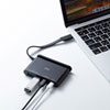 USB-3TCH17BK USB3.1 Gen2対応 Type-Cハブ USB-3TCH17BK / USB3.1 Gen2対応 Type-Cハブ