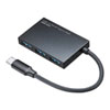 USB-3TCH18BK USB3.1 Gen2対応 Type-Cハブ USB-3TCH18BK / USB3.1 Gen2対応 Type-Cハブ