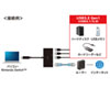 USB-3TCH19ABKN / USB Type-Cハブ付き ギガビットLANアダプタ