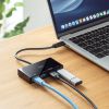 USB-3TCH19RBKN USB Type-Cハブ付き ギガビットLANアダプタ USB-3TCH19RBKN / USB Type-Cハブ付き ギガビットLANアダプタ