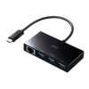 USB-3TCH19RBKN USB Type-Cハブ付き ギガビットLANアダプタ USB-3TCH19RBKN / USB Type-Cハブ付き ギガビットLANアダプタ