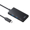 USB-3TCH1BK USB Type-Cハブ(ブラック) USB-3TCH1BK / USB Type-Cハブ(ブラック)