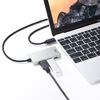 USB-3TCH1S USB Type-Cハブ(シルバー) USB-3TCH1S / USB Type-Cハブ(シルバー)