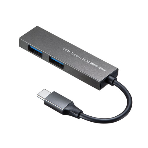 USB-3TCH24SN / USB Type-C 2ポートスリムハブ