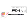 USB-3TCH24S USB Type-C 2ポートスリムハブ USB-3TCH24S / USB Type-C 2ポートスリムハブ