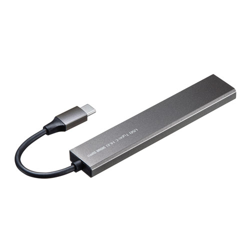 USB-3TCH25SN / USB Type-C 4ポートスリムハブ