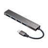 USB-3TCH25S / USB Type-C 4ポートスリムハブ