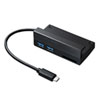 USB-3TCH28BK タブレット用USB Type-Cハブ USB-3TCH28BK / タブレット用USB Type-Cハブ