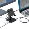USB-3TCH29BK タブレットスタンド付きUSBドッキングハブ USB-3TCH29BK / タブレットスタンド付きUSBドッキングハブ